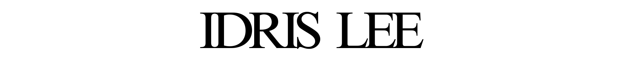 Idris Lee Logo